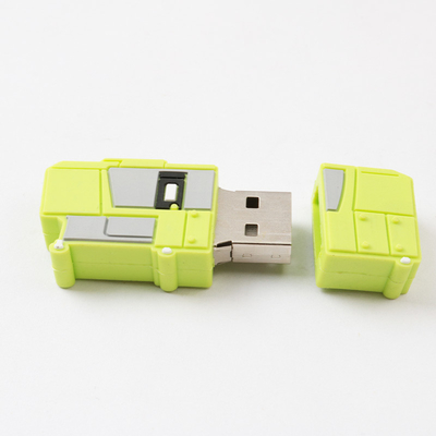Customziedの形USBのフラッシュによってなされるポリ塩化ビニール材料は2.0を3.0の金属の抜け目がないタイプ運転する