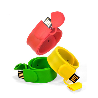 UDP Silicone Usb Wristbands Flash Drive Toy Type 32G 64GB 128GB