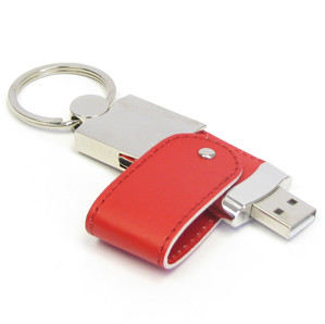 2.0/レーザーを用いる革USBの棒に/印刷物の浮彫りになることロゴ金属をかぶせなさい