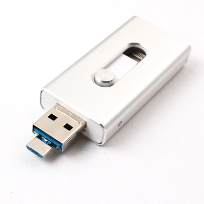 TFカードOTG USBの棒人間の特徴をもつ512GB USB 2.0 1つのUSB抜け目がないドライブに付き3.0 3つ