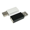 2g コード充電器 アダプター ブロック 携帯電話用 データストップ USB ディフェンダー - シルバー