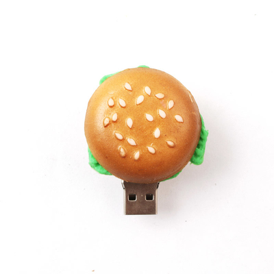 KFC マクドナルド ハンバーガー 形のカスタムUSBフラッシュドライブ 人工食品 企業プレゼント