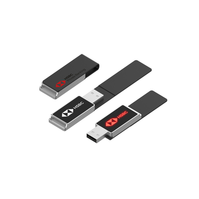 LED 刻印付き ロゴ レザー USB スティック 2.0 3.0 64GB 128GB 256GB 30MB/S