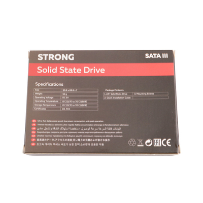 高容量2.5インチ SATA SSD 256GB 高容量ショック抵抗 1500G/0.5ms