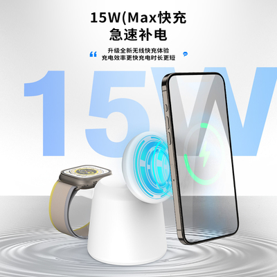 充電効率 ≥75% フィジットスピナーライト入力 5V/2.1A の多機能無線充電器