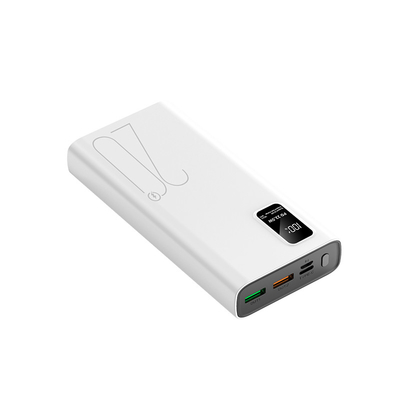 PC ポータブル パワーバンク バッテリー スマートフォン充電用 白色または黒色 5V出力