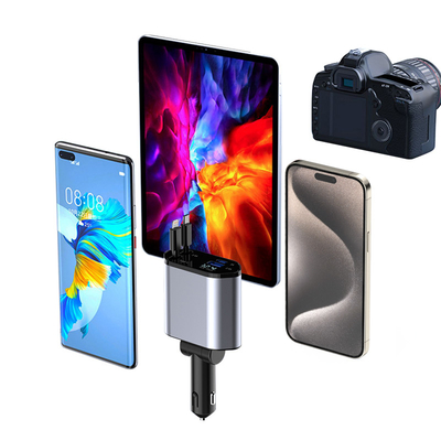 USB-C出力 5V/3A 12-24V 定位電圧入力のための高速カー充電器
