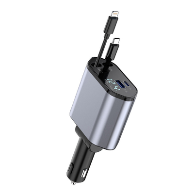 USB-C出力 5V/3A 12-24V 定位電圧入力のための高速カー充電器