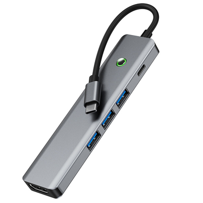 多機能データステーション Usb C ハブ スマートアダプター 5Gbps 転送速度