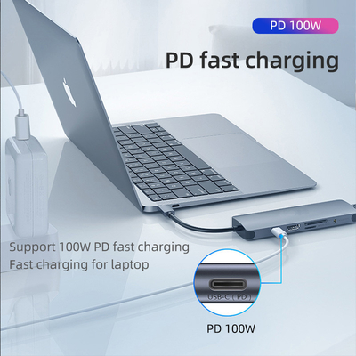 USB 3.0 ステーション Usb C ハブ スマート アダプター / メモリー カード ハブ 5Gbps データ 転送 速度