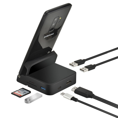 5Gbpsデータ転送タイプC USBハブ アダプター 複数のポートハブ ラップトップ電話ホルダー用