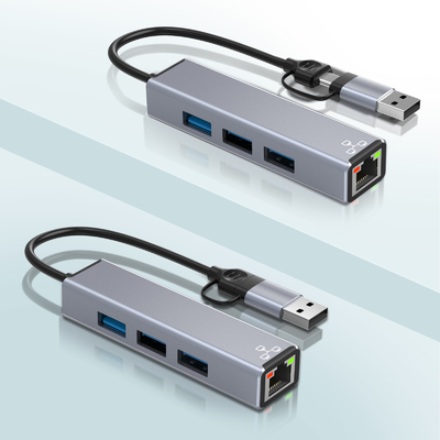 コンパクト USB C ハブ アダプター ラップトップ USB ポート エクスパンダー Usbc ハブ 迅速なデータ転送