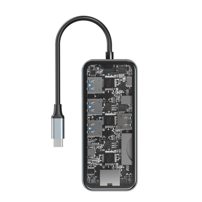 プロのアルミカードリーダー ハブ 強化されたワークフロー パーソナライズされたブランド