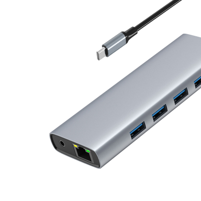 スピードアルミマルチポートHDMIハブとUSB