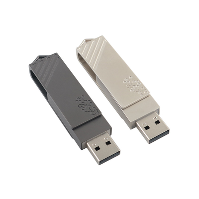 メタルタイプC ツイスト形 高速USBフラッシュドライブ3.0 USB2.0 TypeC