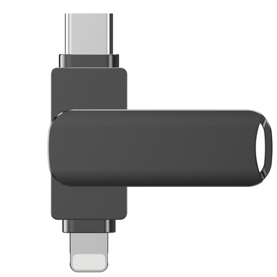 Mac対応 OTG USB フラッシュドライブ USB 2.0 とタイプ C と便利な転送
