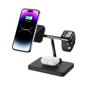 3 イン 1 急速充電器 iPhone イヤホン IWatch の 垂直無線充電