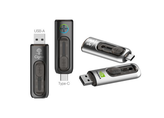 箱 34G USB Type C フラッシュドライブ データセーフ Type C USB 3.0 フラッシュドライブ