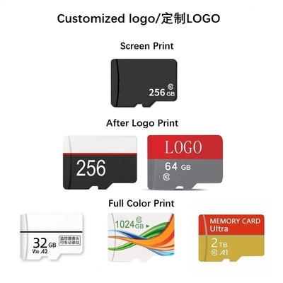 高容量メモリーカード 64GB 3.0 20mbs 書き込み速度とレーザー 顧客名またはUSBヘッドがない