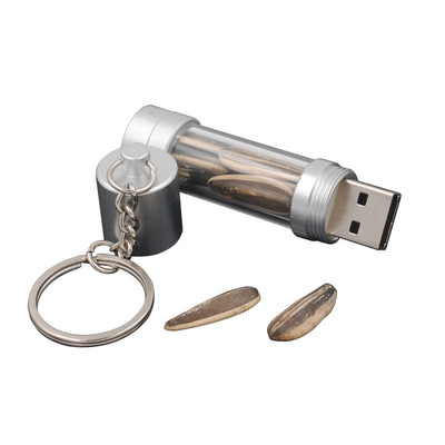 Metal Body Gold Bar Shaped Bottle USB Flash Drive Crystal USB 2.0 and USB 3.0 Inside for Free Data Upload
