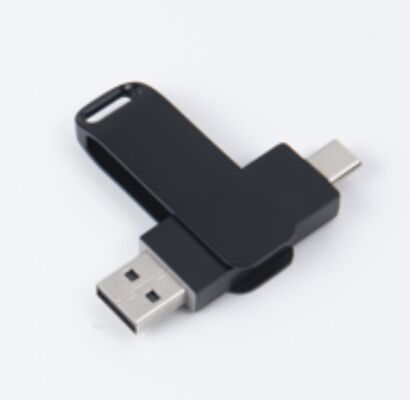 ガンブラック USB 3.0 Type-C 両ポート USBフラッシュドライブ スマホ・PC対応 256GB 512GB 1TB