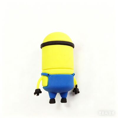 かわいい形の手下の漫画のキャラクター ポリ塩化ビニールの Usb のフラッシュ ドライブ USB 2.0 および 3.0