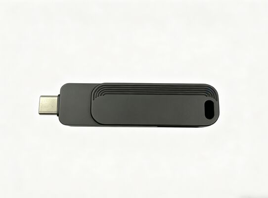 ガンブラックカラー USB 3.0 + タイプ C 1005 合格 H2 テストタイプ C USB フラッシュドライブ高速一致米国と EU Standardrad