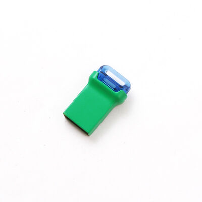 緑色のボディ色ミニ UDP フラッシュ ドライブの金属の USB フラッシュ ドライブはカスタマイズされたロゴおよびパッキングすることができます