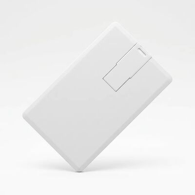 書き込み速度2.0 8-15mbs クレジットカードUSBフラッシュドライブ ロゴ付き OEMサポート 耐久性のある建設と持ち運びに便利なデザイン
