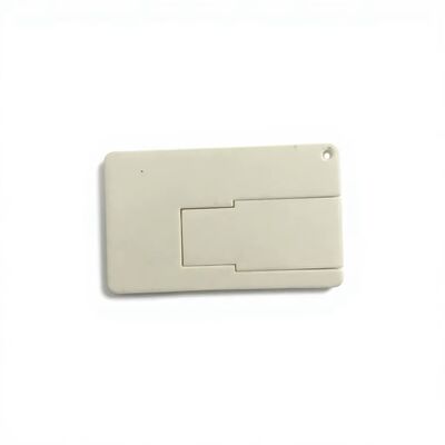 耐衝撃・防水 ミニクレジットカードUSBメモリ 金属プラスチック データアップロード対応 丈夫で持ち運びやすい データ管理用USBドライブ