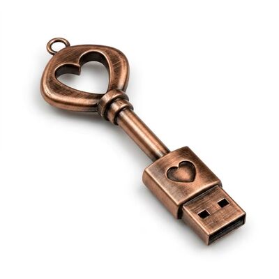 カスタム デザインのウェルカム キー USB フラッシュ ドライブは、ポータブル デジタル ストレージとデータ管理に適した速度 10MB を提供します