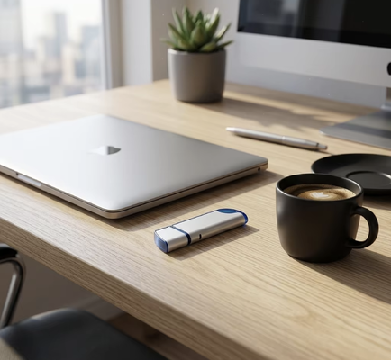 USB 2.0 プラスチック製USBフラッシュドライブ 書き込み速度4～10MB/秒 セキュアなデータバックアップと転送に最適