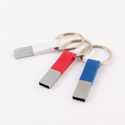 車のキーのバックパックのためのリングが付いている高速32G 64GB 128GBプラスチックUSB抜け目がないドライブ