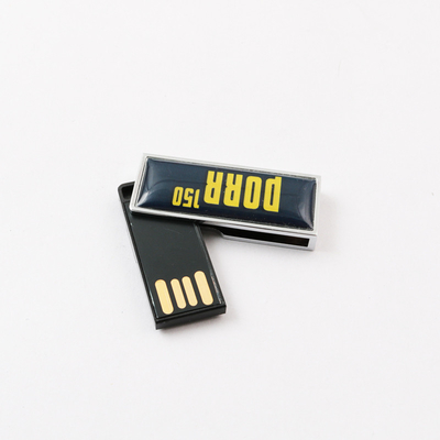 ミニメタルUSBペンドライブ ニースドーミングロゴ USB2.0 64GB 128GB 256GB 20MB/S