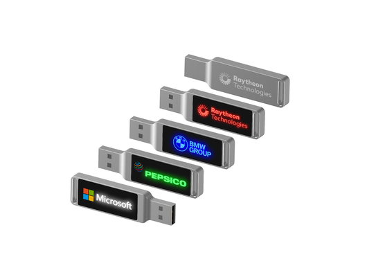 USB 2.0またはUSB 3.0の水晶のペン ドライブ8GB 16GB 32GB 64GB 128GB 256GB