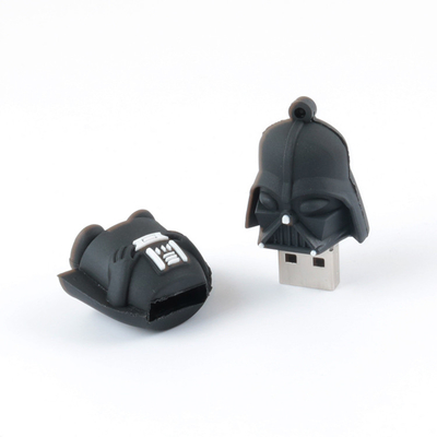 漫画によって形づけられるスター・ウォーズ×マンガUSB抜け目がないドライブ3D 2.0 3.0 512GB 1TB 2TBポリ塩化ビニールの開いた型