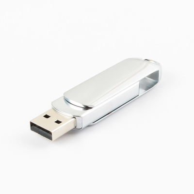 光沢がある金属Usb抜け目がないドライブねじれは16GB 32GB 64GB 128GB 100mbs Usb 3.0を形づけた