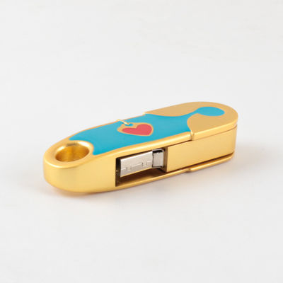 中心のロゴ3.0 Usbの抜け目がないドライブ、512GB 1TB昇進Usbの記憶棒100MBS