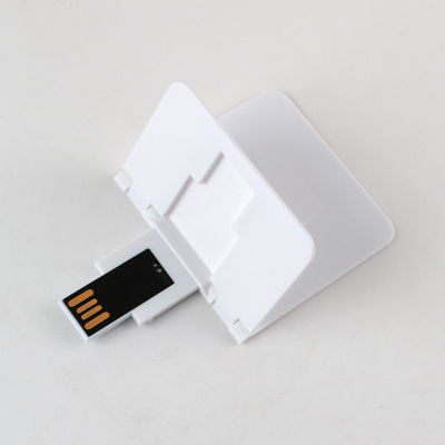 ABSプラスチック クレジット カードUSBは2.0 128GB 64GBの両側CMYKの印刷物を付ける