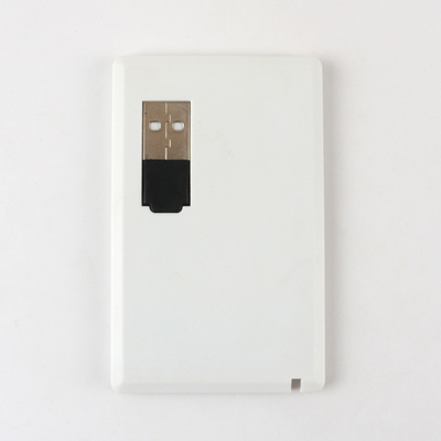 2.0 UDPの外側のケーブルの読書が付いている抜け目がない破片のクレジット カードUsbの記憶棒