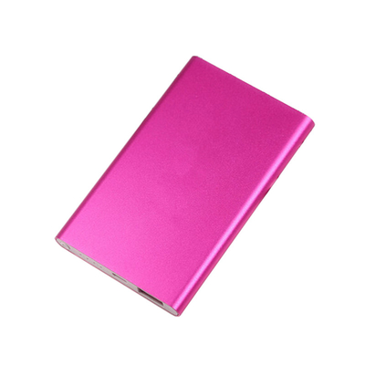 金属のギフト携帯用力銀行広告は3000MAH 5000MAHのリチウム電池のスタイルを作る