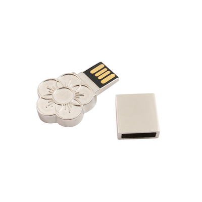 カバーロゴをカスタマイズ メタルUSBスティック 2g 2.0ポート