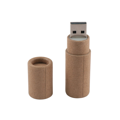 丸型 木製USB2.0 フラッシュドライブ 高速 30MB/S 64GB 128GB