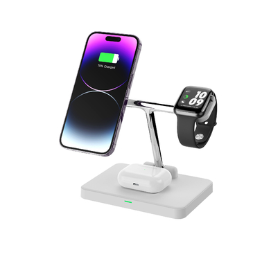 スピードアップライトワイヤレス充電 3 In 1 スピード充電器 携帯電話 イヤホンウォッチ