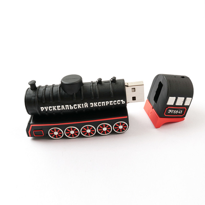 3D コピー リアル トレイン USB ドライブ カスタマイズされた形状 Usb 3.0 フル メモリ