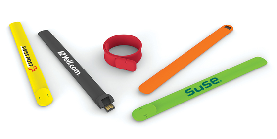 OEM ODMのシリコーンのバンドUSB 2.0抜け目がないドライブ128GB UDP抜け目がない10MB/S