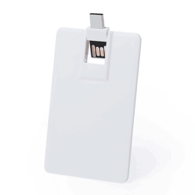 OTGの人間の特徴をもつクレジット カードUsbの記憶棒CMYKの印刷物64GB 128GB