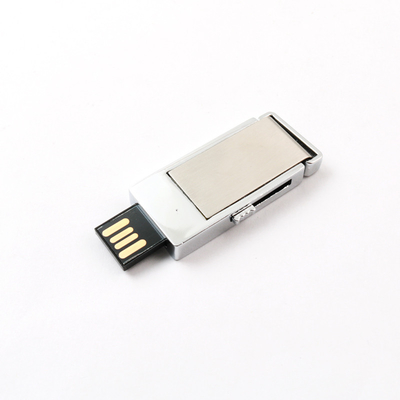 UDPの抜け目がない金属USB抜け目がないドライブ2.0 8GB 16GB防水レーザーのロゴ