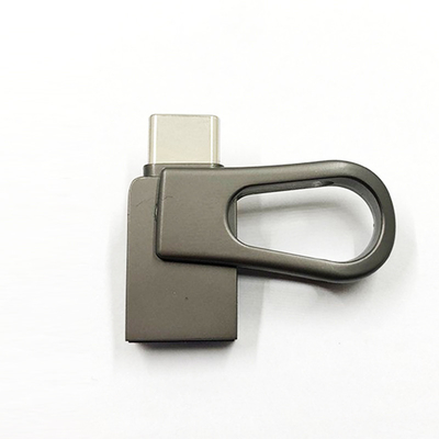 金属のタイプC OTG USBのフラッシュは承認される2.0 128GB 256GB ROHSを運転する