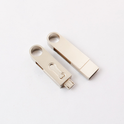 OTG 3.0人間の特徴をもつ電話使用法のためのマイクロUsbの棒128GB 7mmに金属をかぶせなさい
